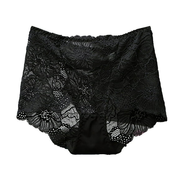 yunLCZ Underwear for Women Cotton Underwear For Women Seamless Bikini Regular Absorbency Underwear Wasit Hipster Brief Panties for Ladies