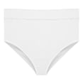 thumbnail image 1 of Gkeoshab Period Underwear for Women Underwear for Women Cotton Women's High Waisted Pure Cotton Ribbed Underwear Fashionable Panties Stretch Cool Underwear for Women, 1 of 4