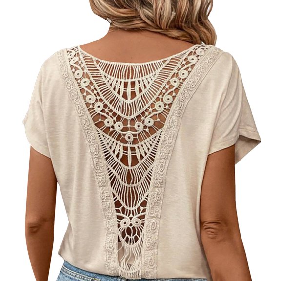 yunLCZ Women Shirts Womens Tshirts Summer Casual Tops Trendy Short Sleeve Crewneck Knitted Fashion Tee Tunic Blouses Women's Cap Sleeve Tank Tops