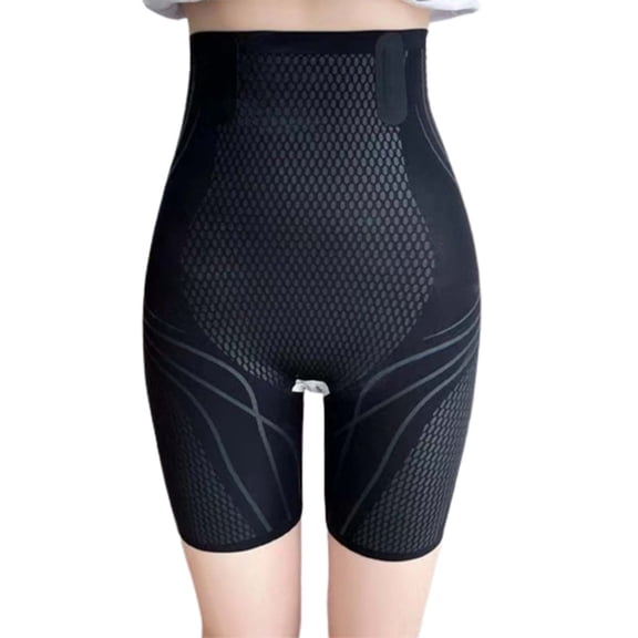 yunLCZ Women's Cotton Underwear High Waist High Waisted Strong Girdle Seamless Ladies' Liquid Belly Hip Lifting Pants