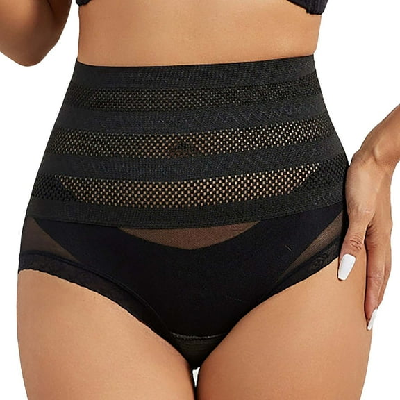 yunLCZ Women's Cotton Underwear High Waist Shapewear Panties For Women High Waist Cincher Shaping Underwear Body Shaper Girdle Panty