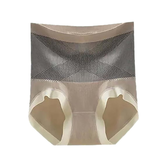 yunLCZ Women's Cotton Underwear High Waist Shapewear Panties For Women High Waist Cincher Shaping Underwear Body Shaper Girdle Panty Stretch Cool Underwear for Women