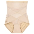 thumbnail image 1 of yunLCZ Women's Cotton Underwear High Waist Unique Fiber Restoration Shaper Firm Control Body Shaper Pants Back Off Type Slimming And Shaping Pants Large Stretch Cool Underwear for Women, 1 of 3