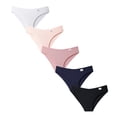 thumbnail image 1 of Gkeoshab Women's Cotton Underwear High Waist Women 5 Pcs Panties Underwear Bikini Thongs Panties Briefs, 1 of 4