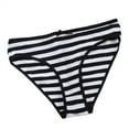 thumbnail image 1 of yunLCZ Women's Cotton Underwear High Waist Women Cotton Underwear Basic Bikini Female Panties, 1 of 4