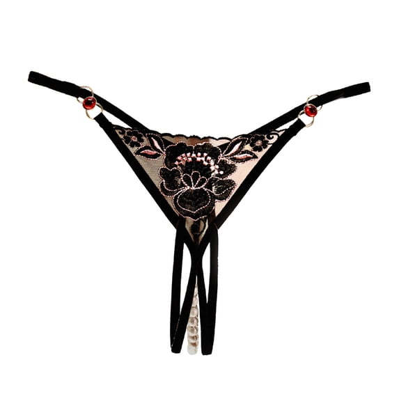 yunLCZ Women's Cotton Underwear High Waist Women Sexy Lace Briefs Hollow Out Panties Crochet Lace Up Panty Thongs G String Lingerie Underwear