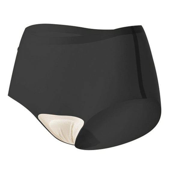 yunLCZ Women's Cotton Underwear High Waist Women Yoga Area Anti Artifact Toe Concealer Thong Underwear
