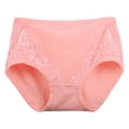 thumbnail image 1 of Gkeoshab Period Underwear for Women Women's Cotton Underwear High Waist Womens Plus Size Underwear Cotton Panties Lace Soft Hipster Panty Ladies Stretch Briefs, 1 of 4