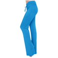 thumbnail image 1 of yunLCZ Women's Palazzo Pants Women's Yoga Wear Drawstring Micro Pants Dance Pants Exercise Yoga Wide Leg Pants Pants Work Clothes for Office, 1 of 4