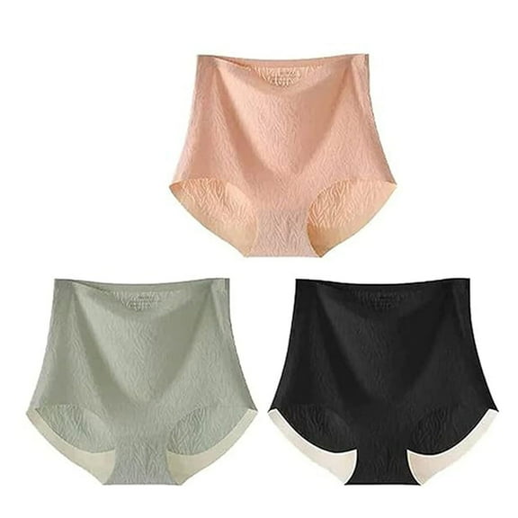 yunLCZ Women’s Seamless Hipster Underwear Definiteg Waist Hip Lifting Women's Control Wasit Hipster Brief Panties for Ladies