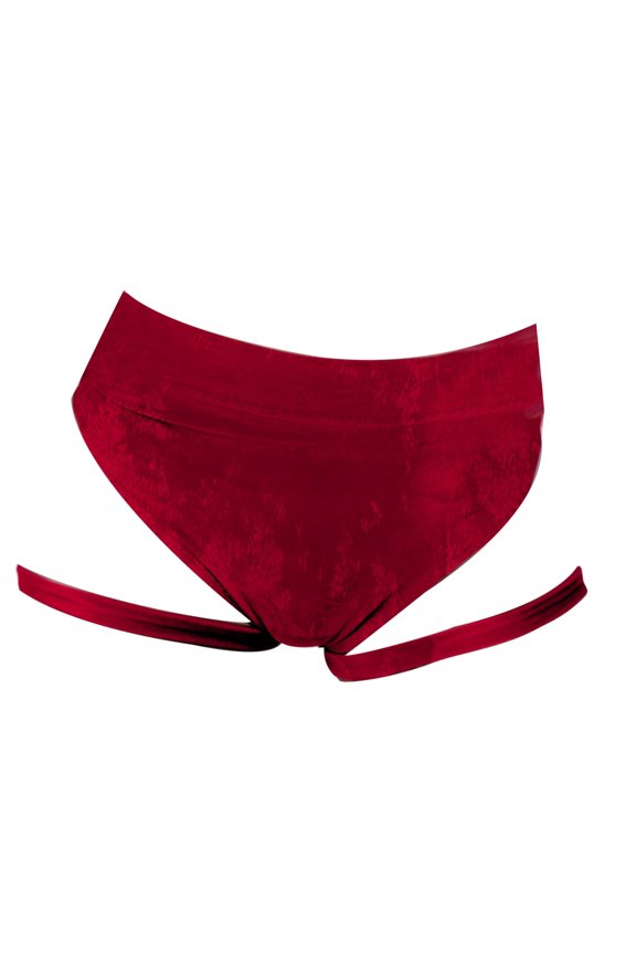 yunLCZ Women Seamless Hipster Underwear Women's Solid Color Pleated Hot Pants High Waist Fun Buttock Lifting Sweatpants Wasit Hipster Brief Panties for Ladies