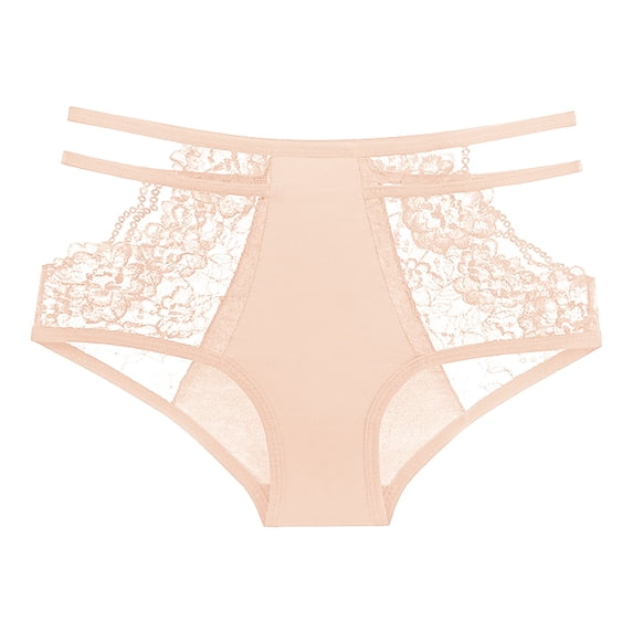 yunLCZ Women’s Seamless Hipster Underwear Womens Underwear Cotton Bikini Panties Lace Soft Hipster Panty Ladies Stretch Full Briefs Stretch Cool Underwear for Women