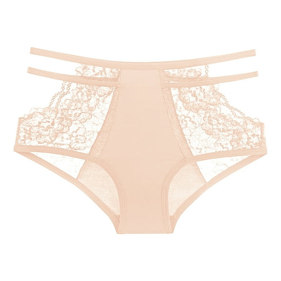 yunLCZ Women’s Seamless Hipster Underwear Womens Underwear Cotton Bikini Panties Lace Soft Hipster Panty Ladies Stretch Full Briefs Stretch Cool Underwear for Women