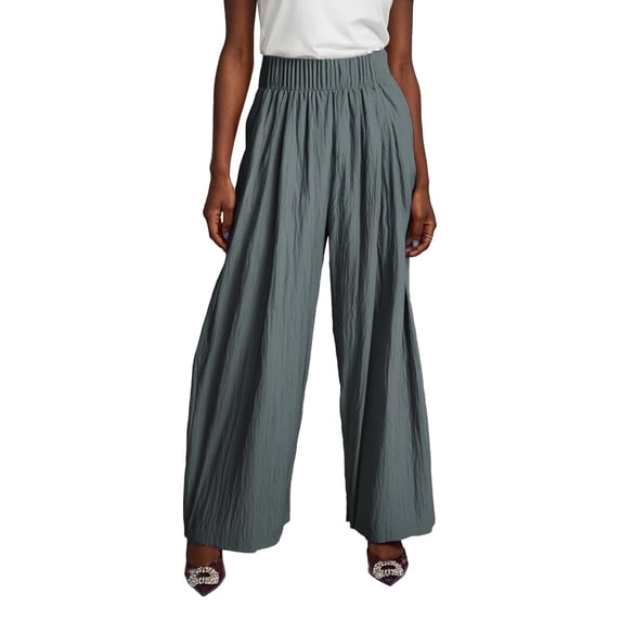 yunLCZ Women's Straight Leg Pants High Wa Cotton Wide Leg Pants Women Summer Thin High Waist Hanging Casual Day Lazy Sense Pants Straight Pants With Pockets