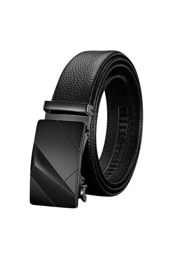 Womens Belts Designer Mens Womens Belts, Sliding Automatic Buckle Ratchet Dress Belt TOP Genuine Leather Strap Gifts leather A One Size