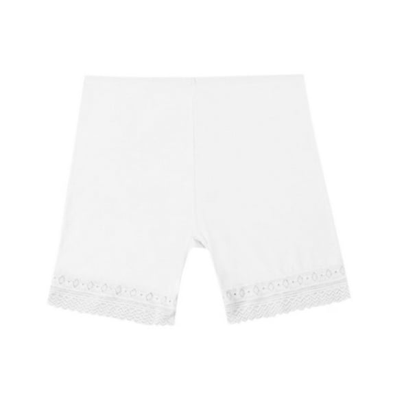 yunLCZ Womens Cotton Boxer Shorts Underwear Womens Elastic Safety Lace Soft Under Shorts Pants Leggings Render