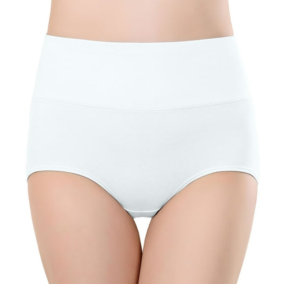 yunLCZ Womens Long Sleeve Shirts Women'S Plus Size Women'S High Waist Solid Color Briefs Ice Silk Traceless Briefs Will Not Be Caught In The Middle Of The Butt Going Out Fashion Clothes