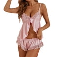 thumbnail image 1 of Gkeoshab Womens Nightgowns Womens Sleepwear Lace Pajamas Set Pajama Set For Women Sleepdress, 1 of 4