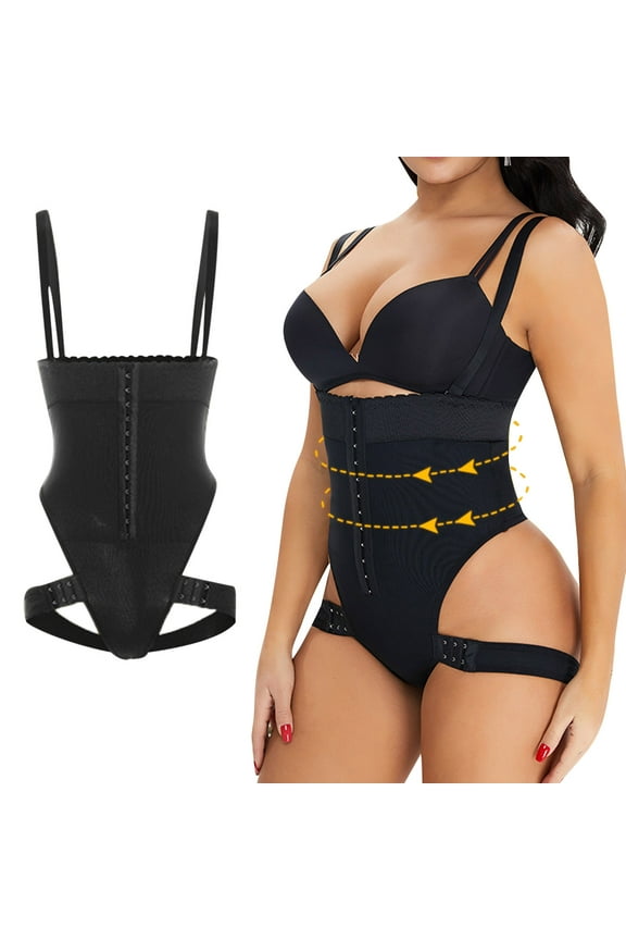 yunLCZ Womens Waist Trainer Corset 2021 New Trainer With Butt Lift, Adjustable Breathable Butt-Lifting Open Bust Tummy Control Shapewear, Quickly Lift The Hips And Tighten The Waist