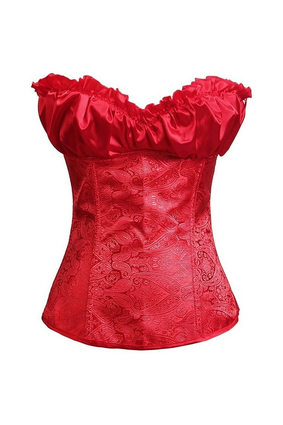 Womens Waist Trainer Corset Corset Tops For Women Bustier Shapewear Sleepwear Lace Waist Push Up Bodysuit