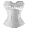 thumbnail image 1 of yunLCZ Womens Waist Trainer Corset Corset Tops For Women Bustier Shapewear Lingerie Lace Waist Push Up Bodysuit, 1 of 3