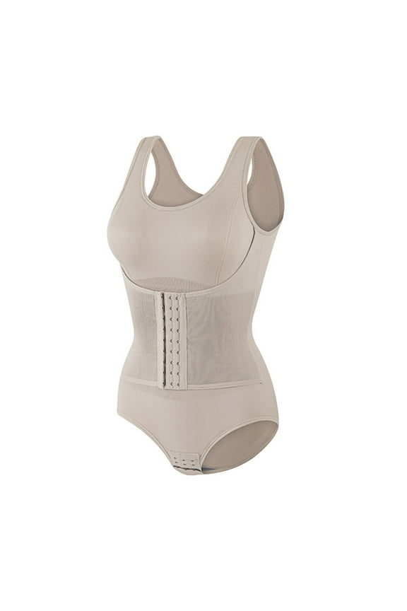 yunLCZ Womens Waist Trainer Corset For Women Tummy Post Body Shaper Butt Shapers Women's Bodysuit Girdles