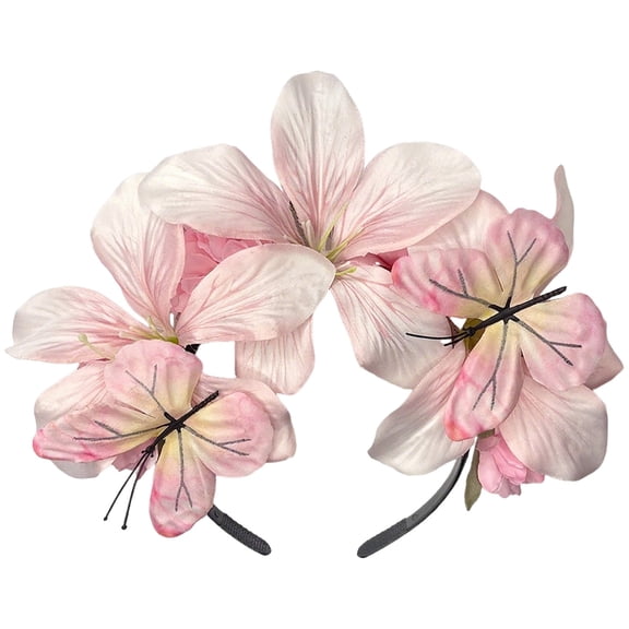 yunLXY Halloween Headband Accessories Under $5 Flower Headband for Women Butterfly Tea Fascinators Hat Halloween Costume Headpiece Halloween & Christmas Costumes One Size