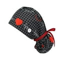 thumbnail image 1 of yunLXY Hijab Cap for Women F Muslim hat Scrub Cap With Buttons Bouffant Hat With Sweatband for Womens and Mens One Size 1PC, 1 of 2