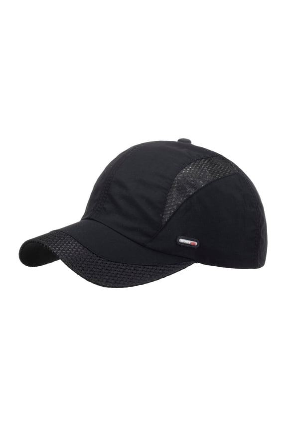Hat Black Fashion Women Men Sport Mountain Climbing Breathable Beach Baseball Cap Hop Hat Sun Hat One Size