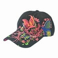 thumbnail image 1 of yunLXY Hat Black Women Ladies Butterfly Baseball Cap Hat Sun Hats One Size, 1 of 2