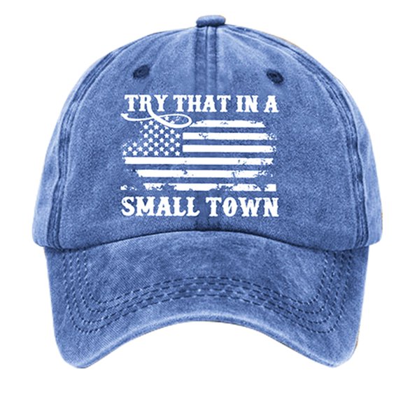 yunLXY Hat Bu3 Hillbilly 2024 Flag Hat 2024 Baseball Cap Patriotic Election Hat One Size