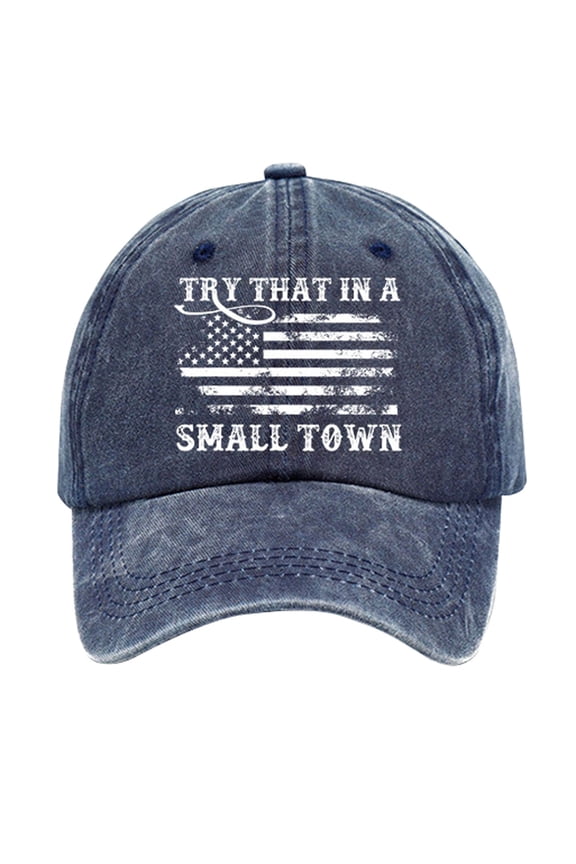 yunLXY Hat Navy Hillbilly 2024 Flag Hat 2024 Baseball Cap Patriotic Election Hat One Size