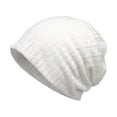 thumbnail image 1 of yunLXY On Sale Mens Winter Beanie Hat Under $5 Spring and Summer Thin S-ection Breathable Fashion Take Off the Head Pile Cap, 1 of 4