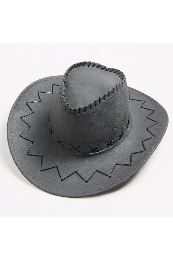 Under $5 Gray Cowboy Hat,Cowgirl Hat,Western Cowboy Hats for Women/Mens/Straw Wide with Shapeable Brim Cowboy Hat for Womens