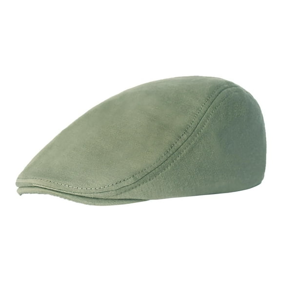 yunLXY Under $5 Green1 Fashion 1 Pack Newsboy Cap for Men Adjustable Hats Blend Flat Cap Ivy Cabbie Driving Hat