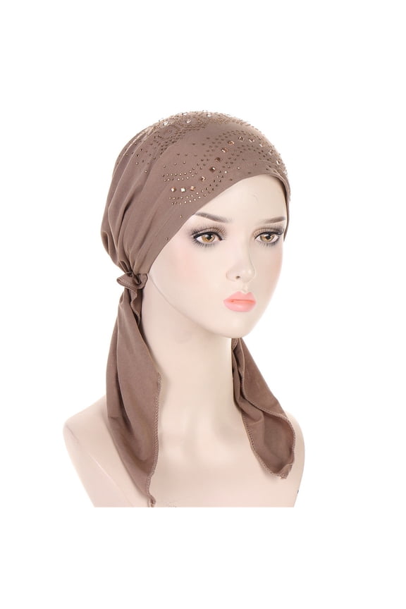 Everyday Modest Wear Unisex Dreadlock Cap Soft Stretchy Beanie for Locs & Natural Hair Protection Khaki,One Size