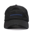 thumbnail image 1 of yuqude Independence Day Hat Unisex Classic Cotton Adjustable Baseball Cap, Low Crown Plain Hat for All Seasons Outdoor Wear Blue,One Size, 1 of 3