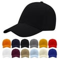 thumbnail image 1 of yuqude Red Oversize Baseball Cap Water-Resistant Beathable Golf Running Cap Laser Cut Mesh Ball Curved Brim Snapback Hat One Size, 1 of 3
