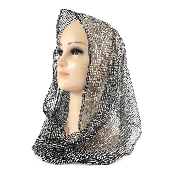 yuqude Head Wraps For Women Turbans for Women Boho Thick Hair Wrap Headband, Wide Elastic Structure, Casual Daily Outdoor Headwear Grey,One Size,One Size