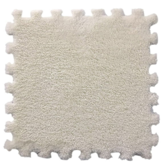 yutyrds 1Pcs 30x30cm Velvet Carpet Squares Puzzle, Kids Carpet Foam Puzzle Mat, Playroom Rug, for Floor, Nursery