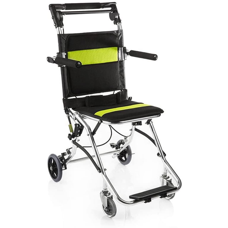 yuwell Ultra Lightweight Folding Wheelchair, Portable for Seniors