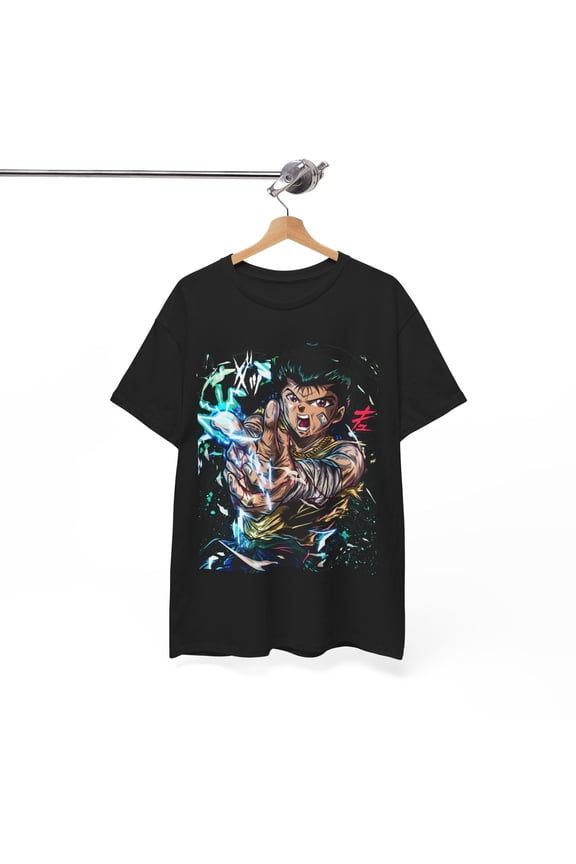 yuyu hakusho yusuke Yu Yu Anime Unisex Heavy Cotton Tee t-shirt