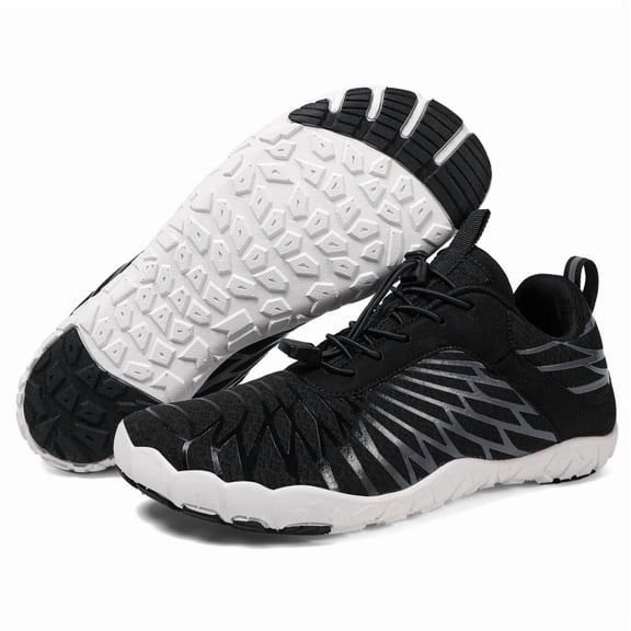 ywluxe Barefoot Wide Toe Box Shoes - Unisex Breathable Non-Slip Footwear, Hiking Cycling Gym Training Running Sneakers
