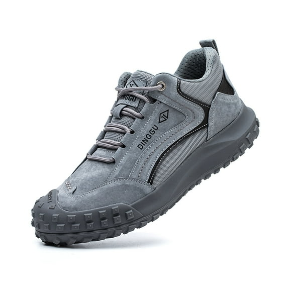 ywluxe Composite Toe Work Shoes for Men - Lightweight Soft Rubber & Plastic Sole, Breathable Mesh Upper with Anti-Impact, Puncture Proof & Strong Anti-Slip Grip