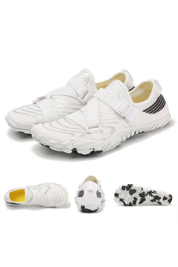 ywluxe Hike Barefoot Shoes - Unisex Wide Toe Box Footwear, Pro-Healthy Non-Slip Waterproof Water Shoes for Men Women, Running Sneakers Boots