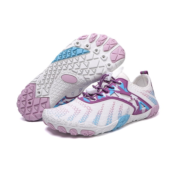 ywluxe Hike Barefoot Shoes - Unisex Wide Toe Box Water Shoes, Pro-Healthy Non-Slip Waterproof Footwear for Men Women, Running Hiking Sneakers Boots