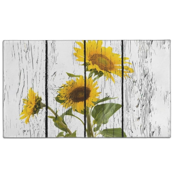 ywomgcj Daisy Carpets and Rugs Home Door Carpets and Rugs Door Mats 29.5 X 17.7 Inch