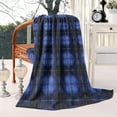 thumbnail image 1 of ywomgcj Geometric Blue-black Bed blankets, 1 of 5