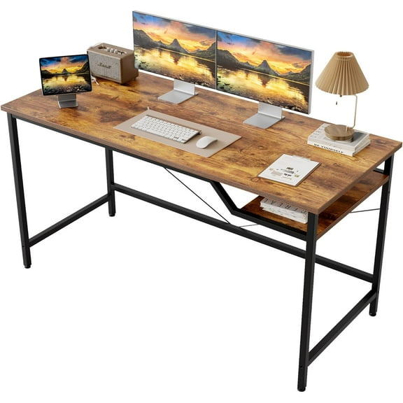 yx 48 inch Computer Desk, Gaming Desk for Small Spaces, Modern Simple Style Table for Home Office, Study Student Writing Table