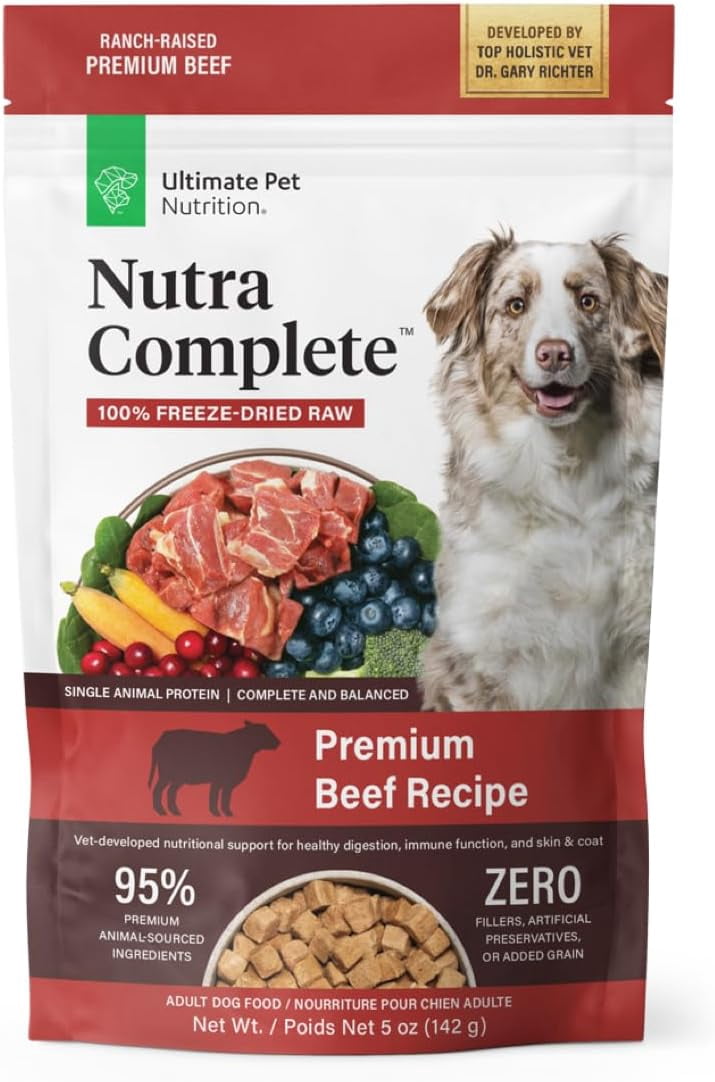 z Nutra Complete 100 Freeze Dried Veterinarian Formulated Raw Dog Food